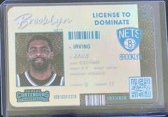 Kyrie Irving #11 Basketball Cards 2021 Panini Contenders License to Dominate Prices