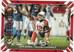 John Brown [Red] #5 Football Cards 2016 Panini Score Chain Reaction Prices