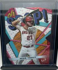 Mike Trout [Red] Baseball Cards 2023 Topps Pristine Oh Snap Prices