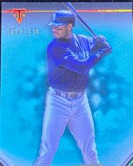 Ken Griffey Jr. [Aquamarine] #82 Baseball Cards 2021 Topps Triple Threads Prices