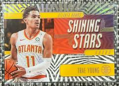 Trae Young [Gold] Basketball Cards 2019 Panini Illusions Shining Stars Prices