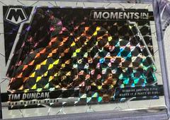 Tim Duncan [White] Basketball Cards 2021 Panini Mosaic Moments in Time Prices