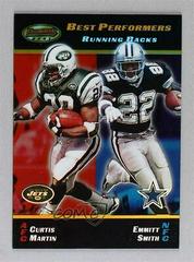 Curtis Martin, Emmitt Smith [Acetate Parallel] Football Cards 2000 Bowman's Best Prices