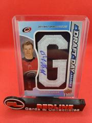 Morgan Geekie Hockey Cards 2021 SP Game Used Draft Day Marks Autographs Prices