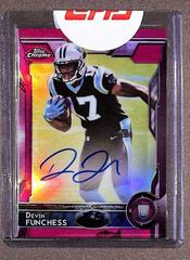 Devin Funchess [Standing Autograph Pink Refractor] #107 Football Cards 2015 Topps Chrome Prices