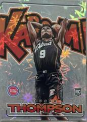Ausar Thompson #21 Basketball Cards 2023 Panini Crown Royale Kaboom Prices