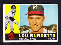 Lou Burdette #70 Baseball Cards 1960 Topps Prices