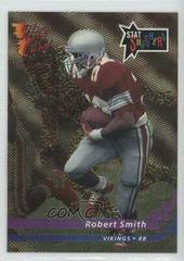 Robert Smith [Gold] #CSS-111 Football Cards 1993 Wild Card Stat Smashers Prices