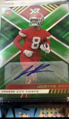 Justyn Ross [Autograph Green] #152 Football Cards 2022 Panini XR Prices