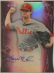 Aaron Nola [Magenta Refractor] #ANO Baseball Cards 2014 Bowman Sterling Prospect Autograph Prices