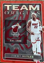 Jimmy Butler [Red] #19 Basketball Cards 2022 Panini Origins Team Prices