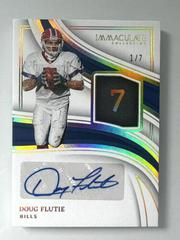Doug Flutie #14 Football Cards 2023 Panini Immaculate Numbers Signature Prices