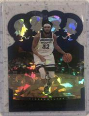 Karl Anthony Towns [Crystal Blue] Basketball Cards 2020 Panini Crown Royale Prices