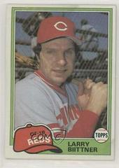 Larry Biittner [Traded] #736 Baseball Cards 1981 Topps Prices