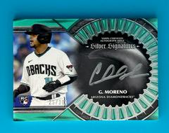 Gabriel Moreno [Aqua Silver] #SS-GM Baseball Cards 2023 Topps Five Star Signature Prices