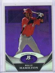 Billy Hamilton [Purple Refractor] #BPP38 Baseball Cards 2011 Bowman Platinum Prospects Prices
