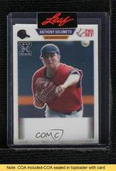 Anthony Solometo #PS-AS1 Baseball Cards 2021 Pro Set Autographs Prices