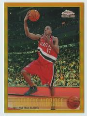 LaMarcus Aldridge [Gold Refractor] Basketball Cards 2006 Topps Chrome Prices