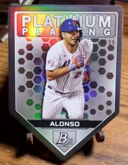 Pete Alonso #PPDC-8 Baseball Cards 2022 Bowman Platinum Plating Die Cuts Prices