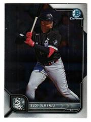 Eloy Jimenez #1 Baseball Cards 2022 Bowman Chrome Prices