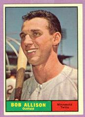 Bob Allison #355 Baseball Cards 1961 Topps Prices