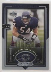 Brian Urlacher [Silver] Football Cards 2004 Upper Deck Diamond Collection All Star Lineup Prices