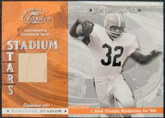 Jim Brown #SS-6 Football Cards 2001 Panini Donruss Classics Stadium Stars Prices