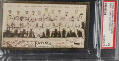 New York Nationals Baseball Cards 1913 T200 Fatima Team Prices