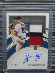Spencer Strider [Patch Autograph Jersey Number] #146 Baseball Cards 2022 Panini Immaculate Prices