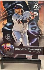 Brandon Crawford #3 Baseball Cards 2023 Bowman Platinum Prices