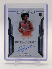 Jaylin Williams #36 Basketball Cards 2022 Panini Flawless Distinguished Auto Prices