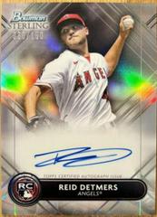 Reid Detmers #RA-RD Baseball Cards 2022 Bowman Sterling Rookie Autographs Prices
