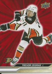 Trevor Zegras [Outburst Red] #1 Hockey Cards 2023 Upper Deck Prices