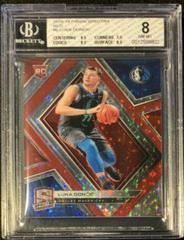 Luka Doncic [Red] Basketball Cards 2018 Panini Spectra Prices