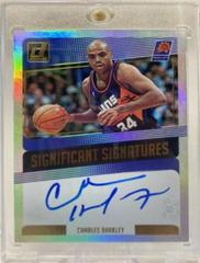 Charles Barkley #CBK Basketball Cards 2018 Panini Donruss Significant Signatures Prices