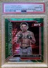 Max Holloway [Green Pulsar] Ufc Cards 2022 Panini Prizm UFC Bonus Machines Prices