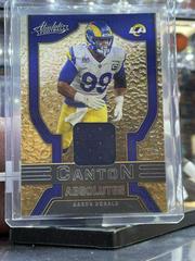 Aaron Donald #CA-3 Football Cards 2022 Panini Absolute Canton Prices