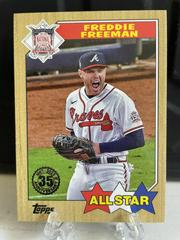 Freddie Freeman #87AS-35 Baseball Cards 2022 Topps 1987 All Stars Prices