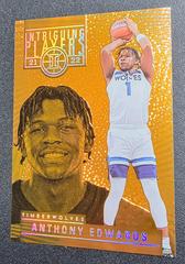 Anthony Edwards [Orange] #18 Basketball Cards 2021 Panini Illusions Intriguing Players Prices