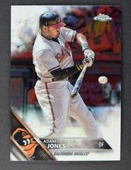 Adam Jones #12 Baseball Cards 2016 Topps Chrome Prices