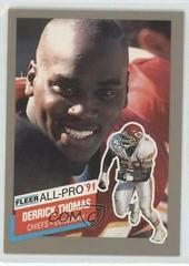 Derrick Thomas Football Cards 1991 Fleer All Pro Prices