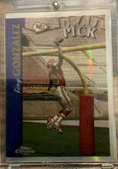 Tony Gonzalez [Refractor] Football Cards 1997 Topps Chrome Prices