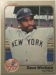 Dave Winfield Baseball Cards 1983 Fleer Prices