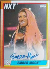 Ember Moon Wrestling Cards 2021 Topps Heritage WWE Autographs Prices
