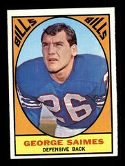 George Saimes Football Cards 1967 Topps Prices