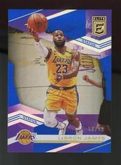 LeBron James [Blue] Basketball Cards 2019 Panini Donruss Elite Prices