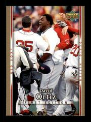 David Ortiz #60 Baseball Cards 2007 Upper Deck First Edition Prices