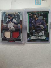 Byron Buxton [Green] Baseball Cards 2022 Topps Tribute Dual Relics Prices
