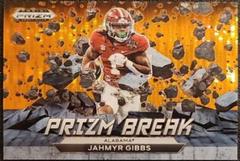 Jahmyr Gibbs [Orange Pulsar] #PB-11 Football Cards 2023 Panini Prizm Draft Picks Break Prices