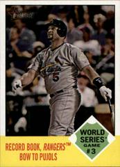 Albert Pujols #144 Baseball Cards 2012 Topps Heritage Prices